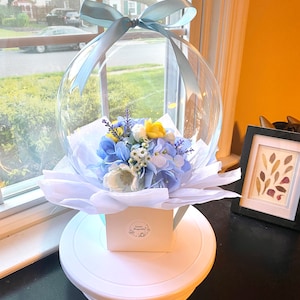 Mother’s Day Balloon Flower LED| Balloon bouquet| Valentine’s Day Flower, Graduation Flower, Birthday, Anniversary, Congratulations