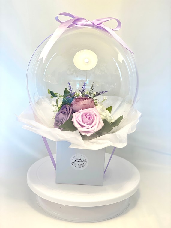 Ballon Transparent Rose Bouquet LED Boule Lumineuse, Ballon LED pour  Mariage Demoiselle d'honneur Décoration De Fête - ROSE - Cdiscount Maison