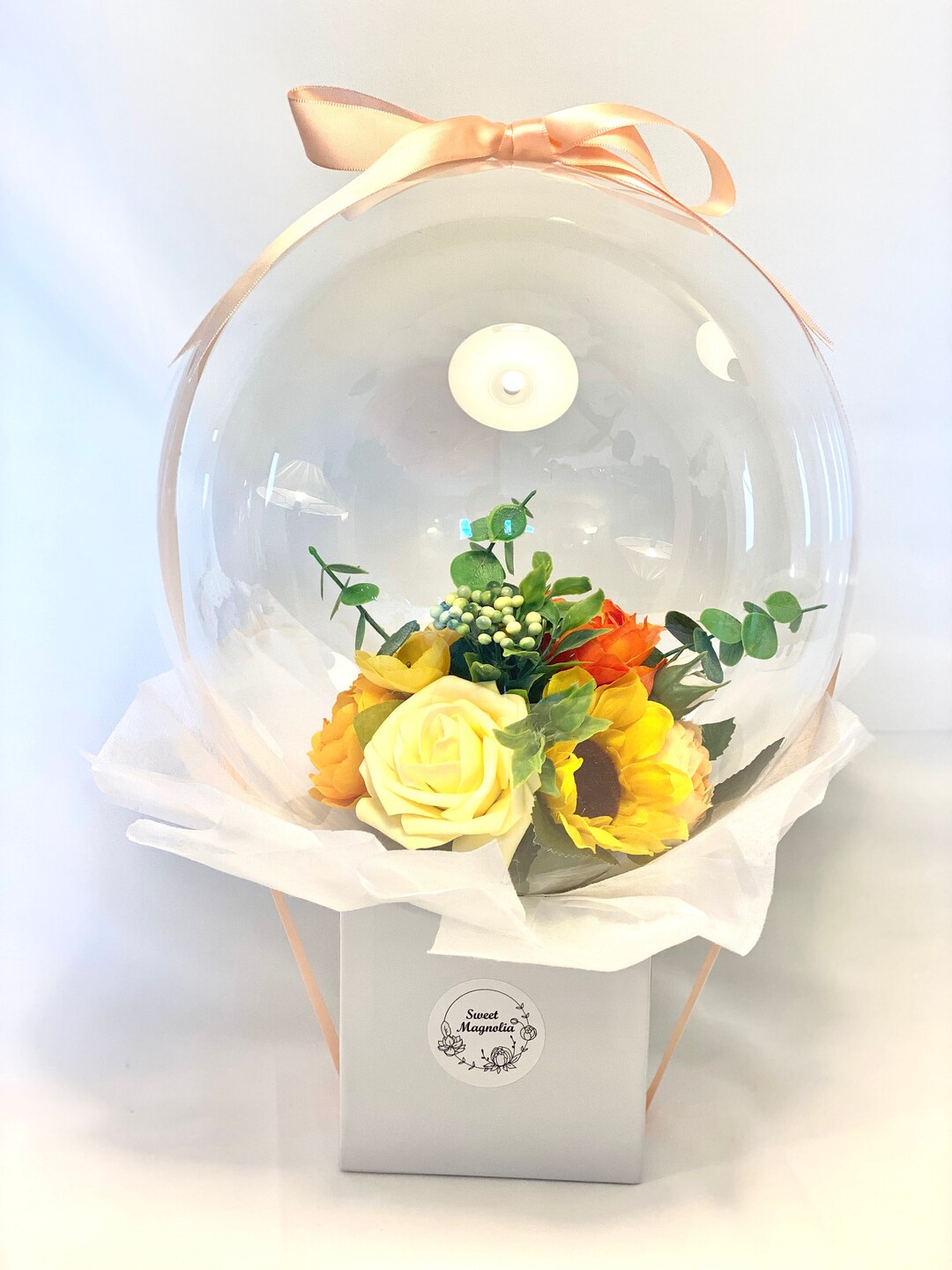 LED Balloon Flower Bouquet | Personalized Gift for Any Occasion - Etsy