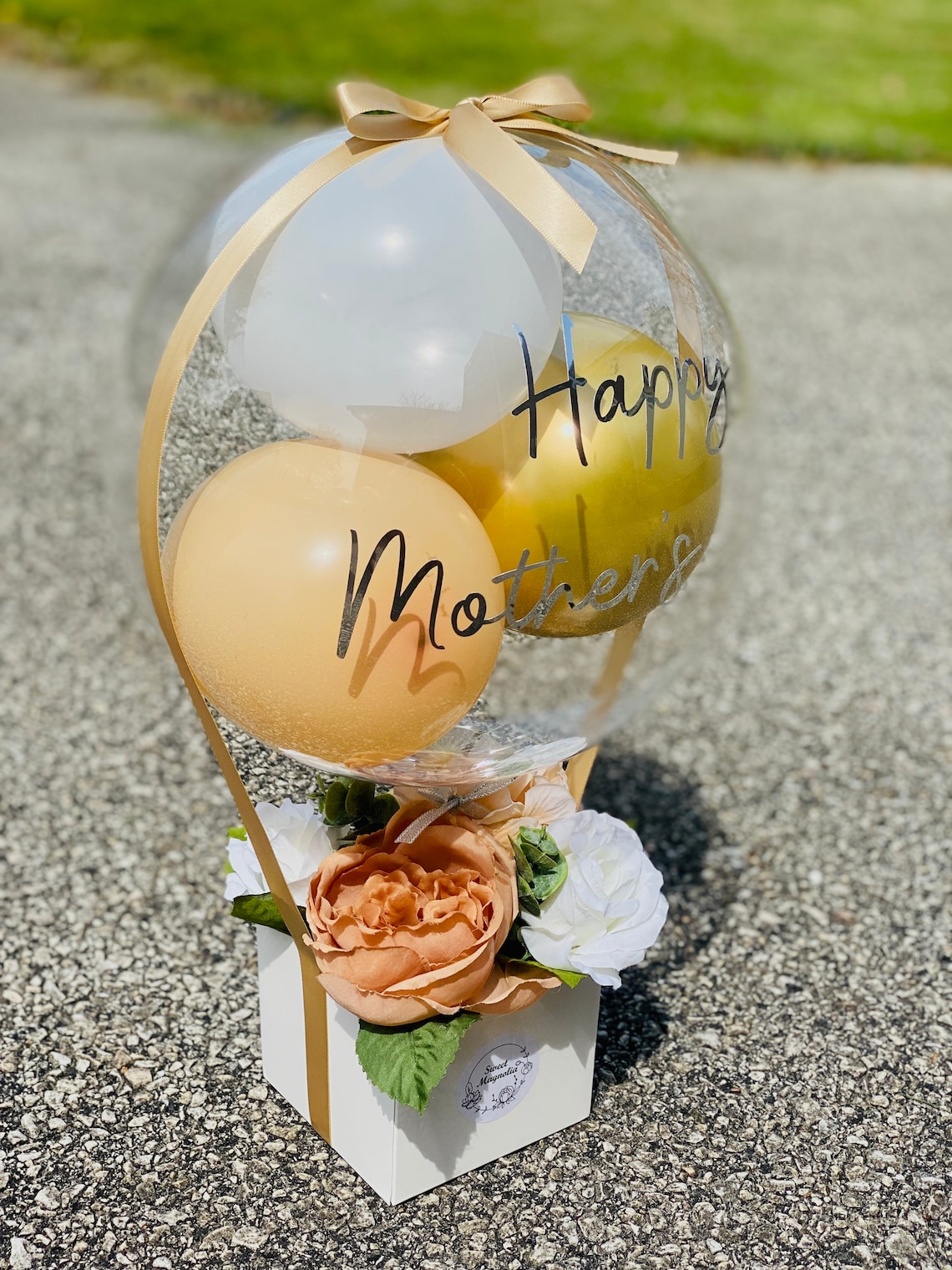 Mother's Day Balloon Flower Bouquet With LED Lights - Etsy