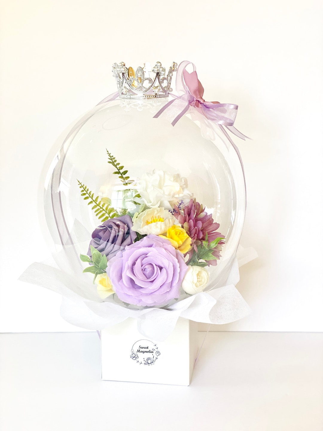 LED Balloon Flower Bouquet | Personalized Gift, Mother's Day - Etsy