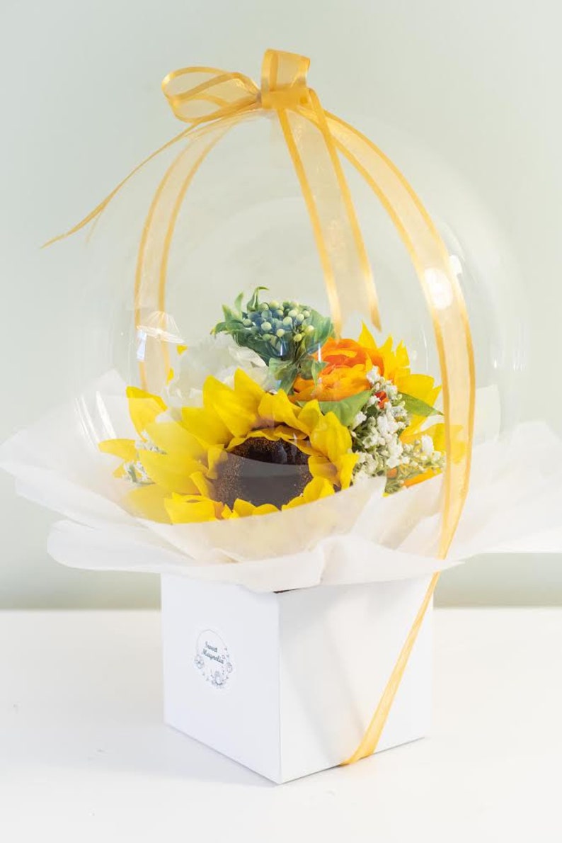 Balloon Flower Bouquet With LED: Mother's Day, Valentine's Day - Etsy