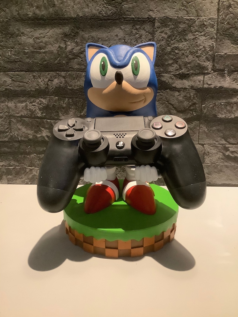 Sonic the Hedgehog Games Controller / Mobile Phone Holder / Etsy