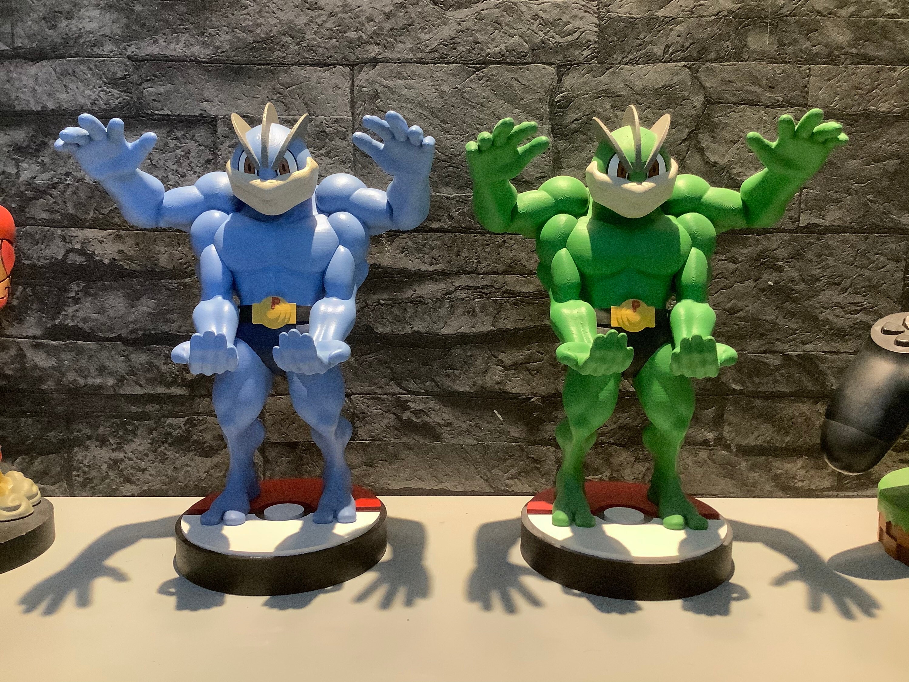 SHINY Machamp Pokémon Games Controller / Mobile Phone Holder / Etsy