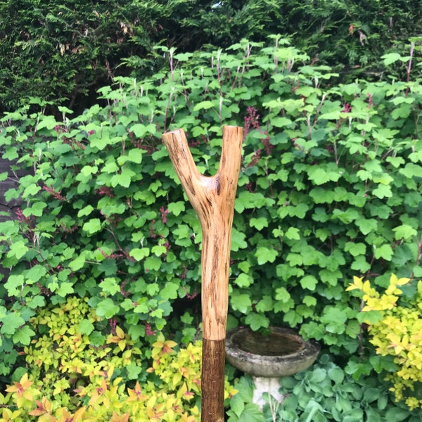 Traditional Handmade Wooden Walking Stick, Hiking Staff, trekking pole, Rustic Pole, Outdoor Adventure, nature lover gift.