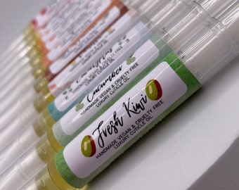 The Fruit Collection / Cuticle Oil Pen / Handmade cuticle oil / 3ml pen / Repairing cuticle oil / Nourishing cuticle oil