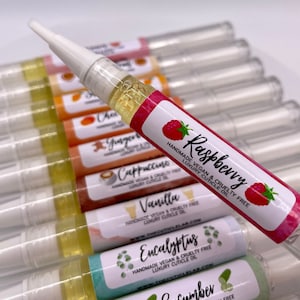 Cuticle Oil Pen / Handmade cuticle oil / 60 scents to choose from! / 3ml pen / Repairing cuticle oil / Nourishing cuticle oil