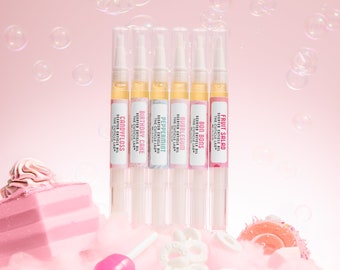 The Sweets & Cakes Collection / Cuticle Oil Pen / Handmade cuticle oil / 3ml pen / Repairing cuticle oil / Nourishing cuticle oil