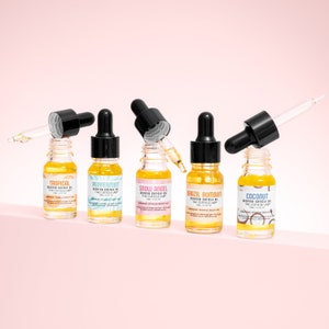10ml Cuticle Oil Mini Dropper Bottle / Handmade cuticle oil / 60 scents to choose from! / cuticle oil / Nourishing cuticle oil