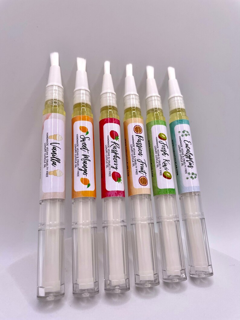 The Bestsellers Collection / Cuticle Oil Pen / Handmade cuticle oil / 3ml pen / Repairing cuticle oil / Nourishing cuticle oil image 2