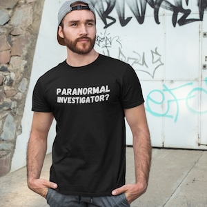 Paranormal Investigator Shirt, Paranormal Investigator Tee Halloween, Paranormal Shirt, Ghost Hunter Shirt, Paranormal Tee