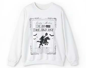 Bluza Sleepy Hollow, Bluza Headless Horseman, Sleepy Hollow Bed and Breakfast, Bluza Halloween, Bluza Paranormalna