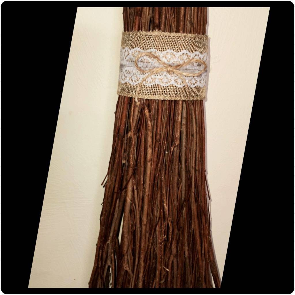 Farmhouse Style Stick Broom Wall Decor Etsy