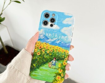 Nature Scence Graphic Phone Case For iPhone 12, iPhone 12 Pro, iPhone 12 Pro Max *Free Gift Attached