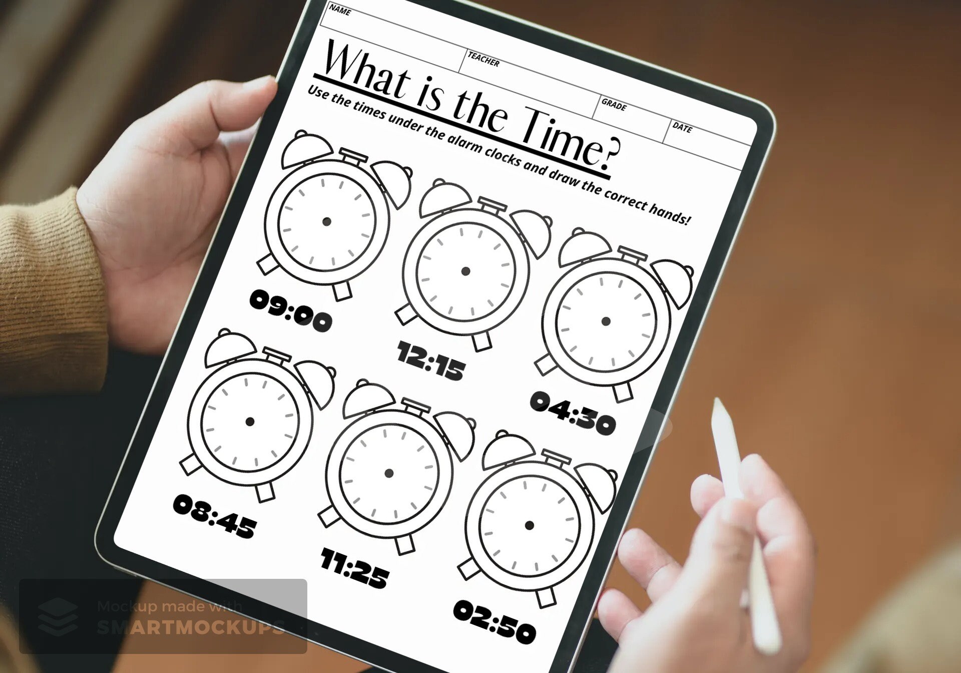 School Activity Sheets Telling The Time | Etsy