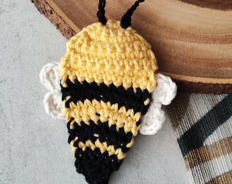 Crochet PATTERN Bee Applique ENG_UK/ITA