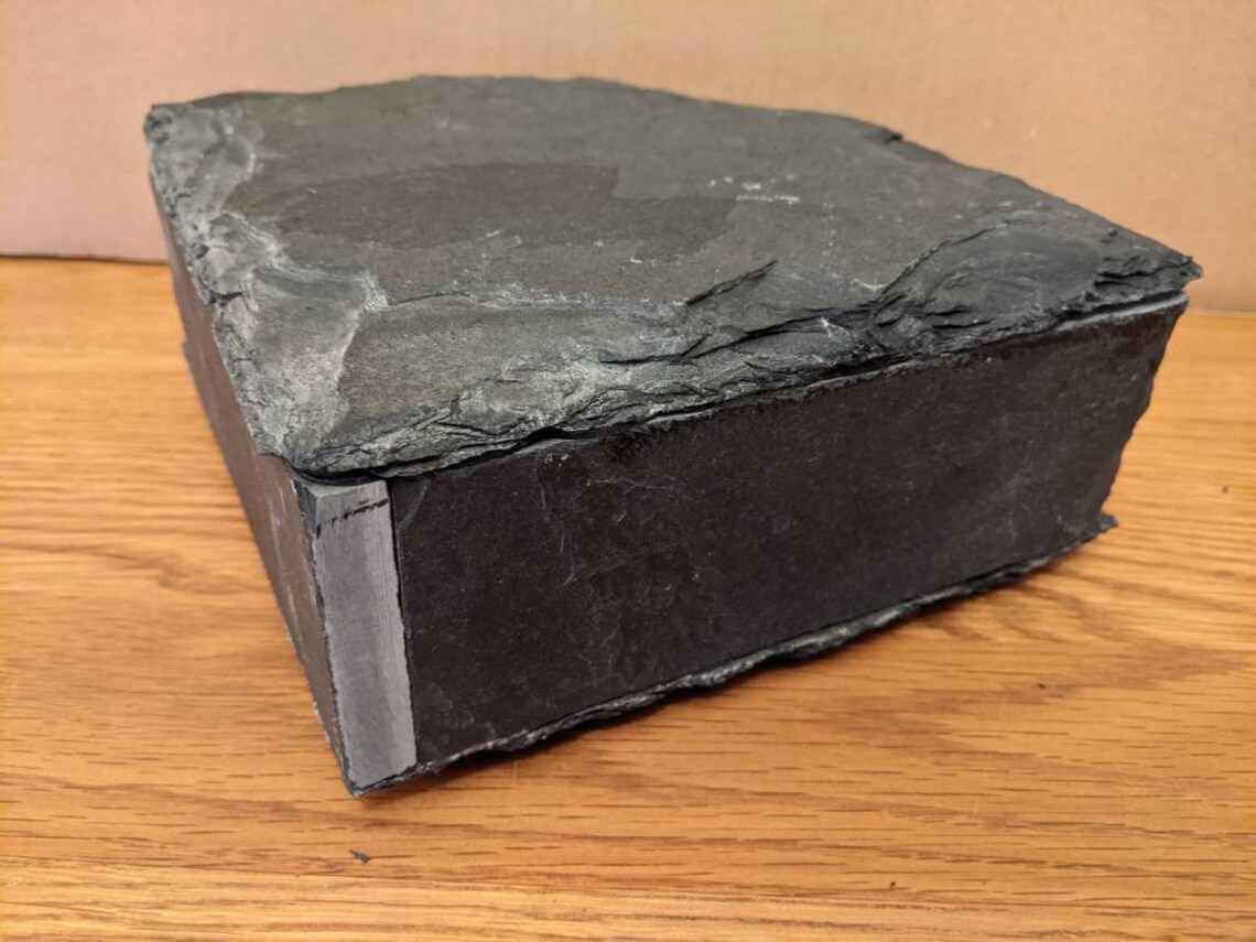 XL Large Natural Slate Corner Cave Hide Aquarium Vivarium Rock Etsy