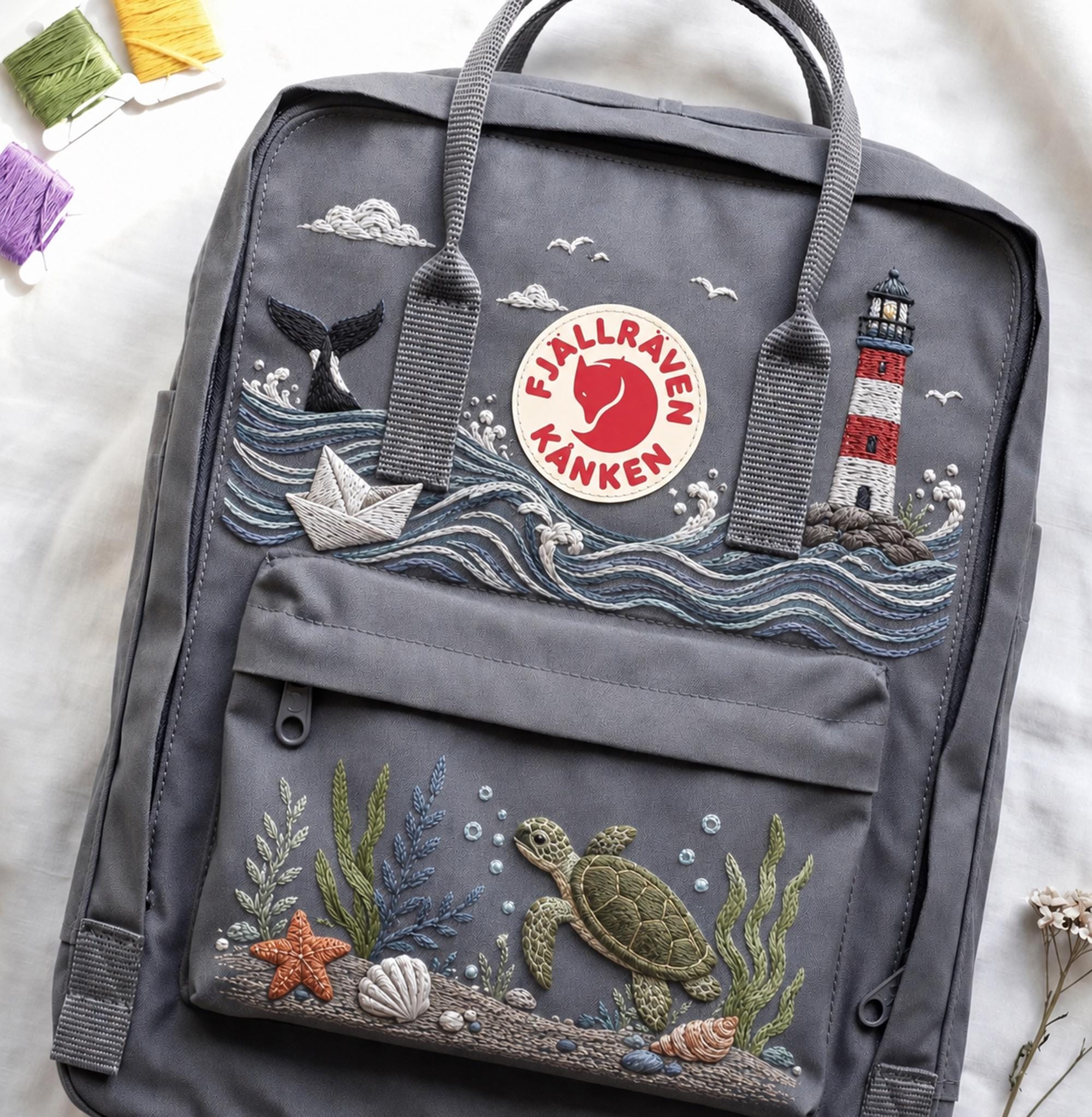 Fjallraven kanken embroidery - Etsy 日本