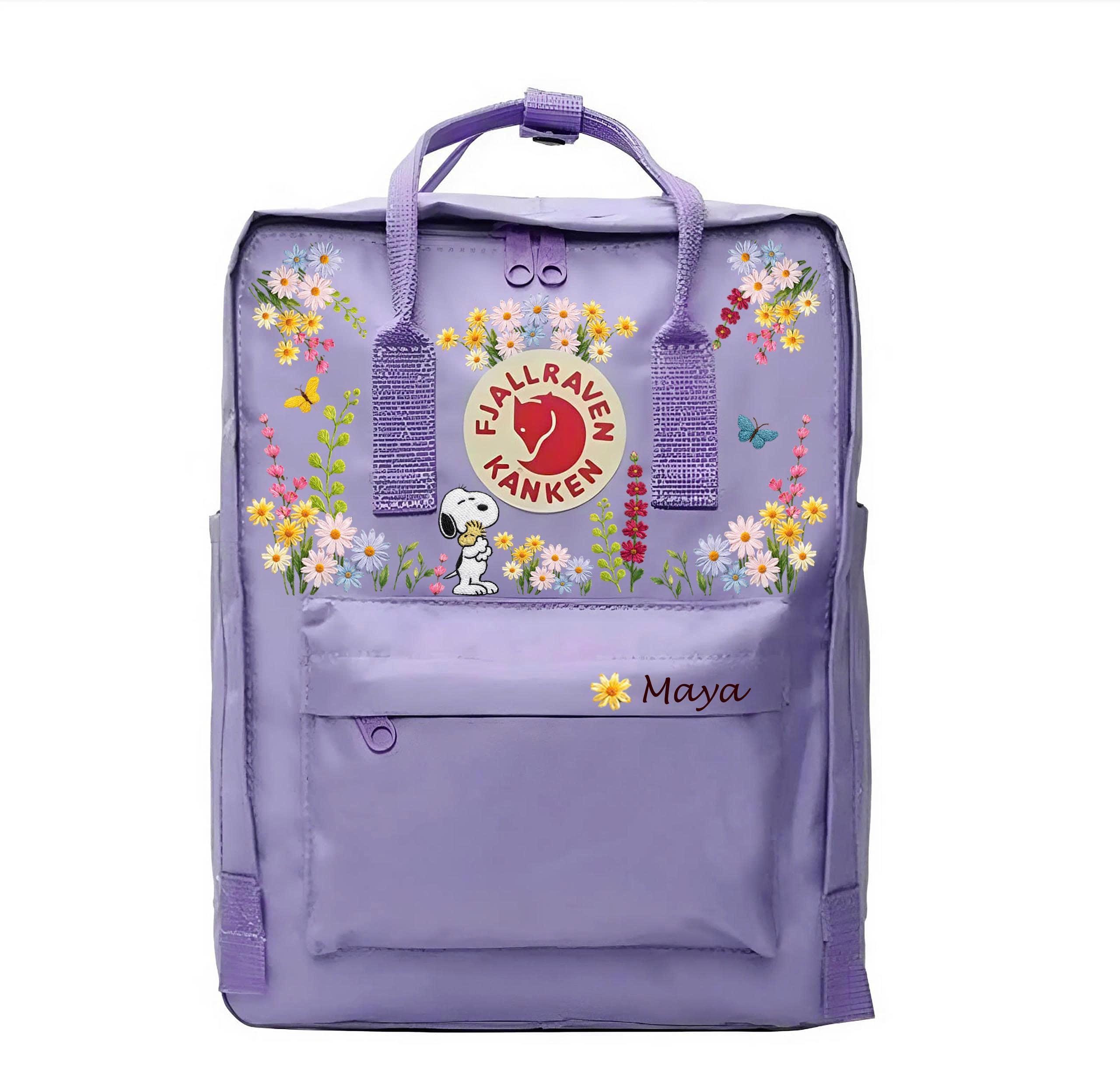 Purple Fjallraven Kanken Backpack - Etsy Canada