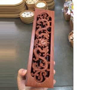 Palisander Essstäbchen Box mit 10 Paar Holzstäbchen, Holzbox für Küchenutensilien, Chopstick Etui, japanisch chinesisch Chopstick