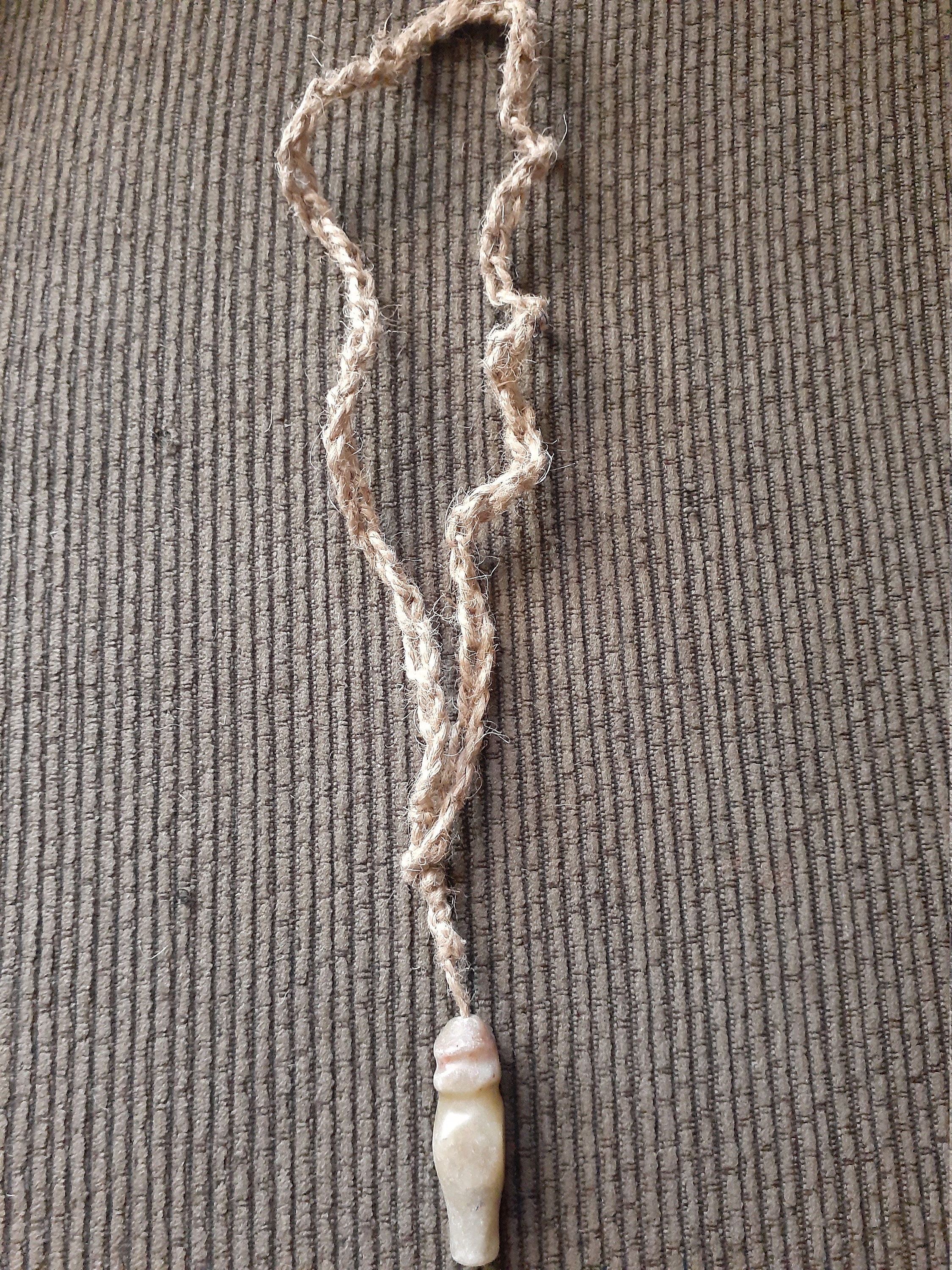 Piece 6 handmade soapstone pendant on 100 percent natural Etsy