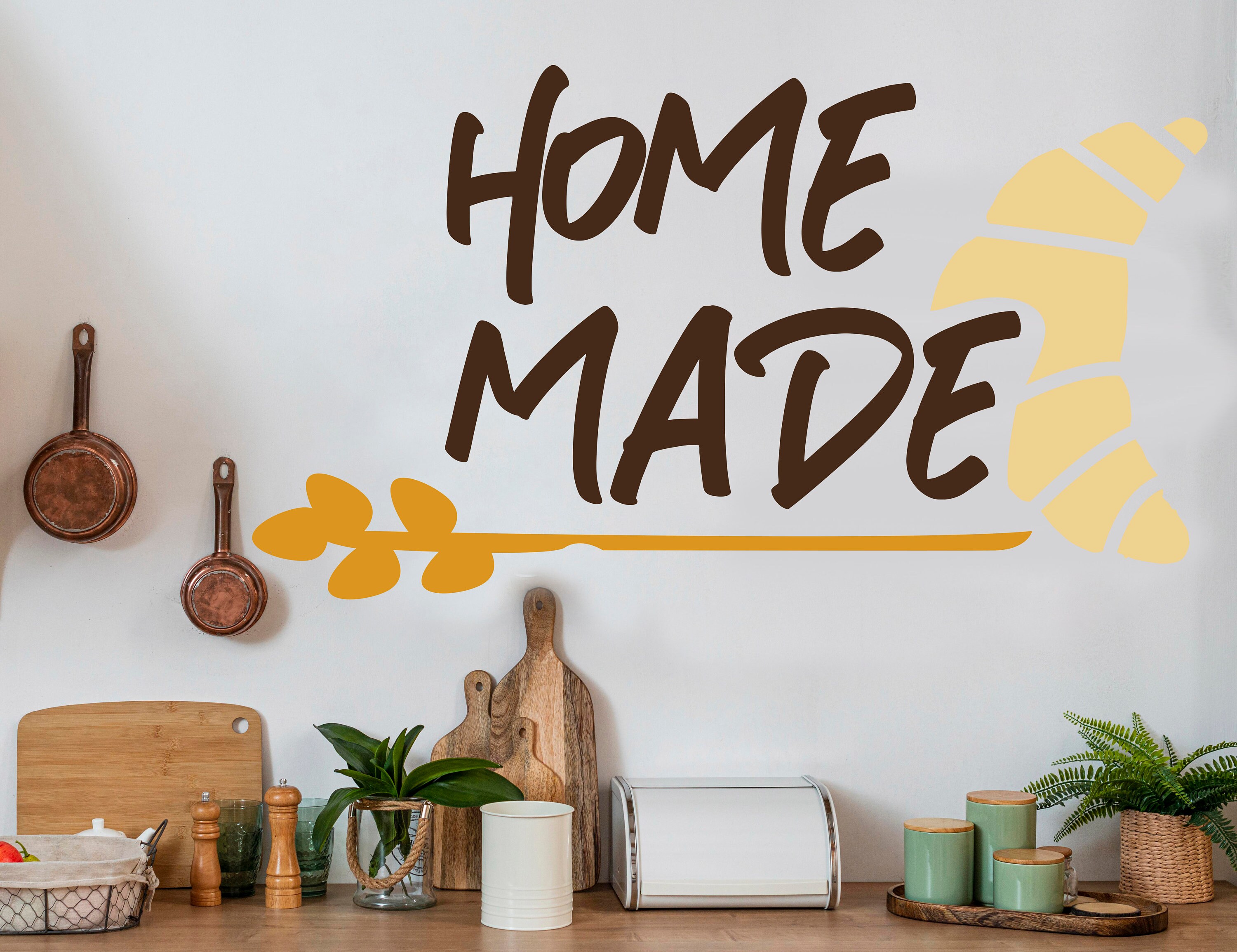 Wandtatko Große Wandbuchstaben Homemade Lovely Custom | Etsy