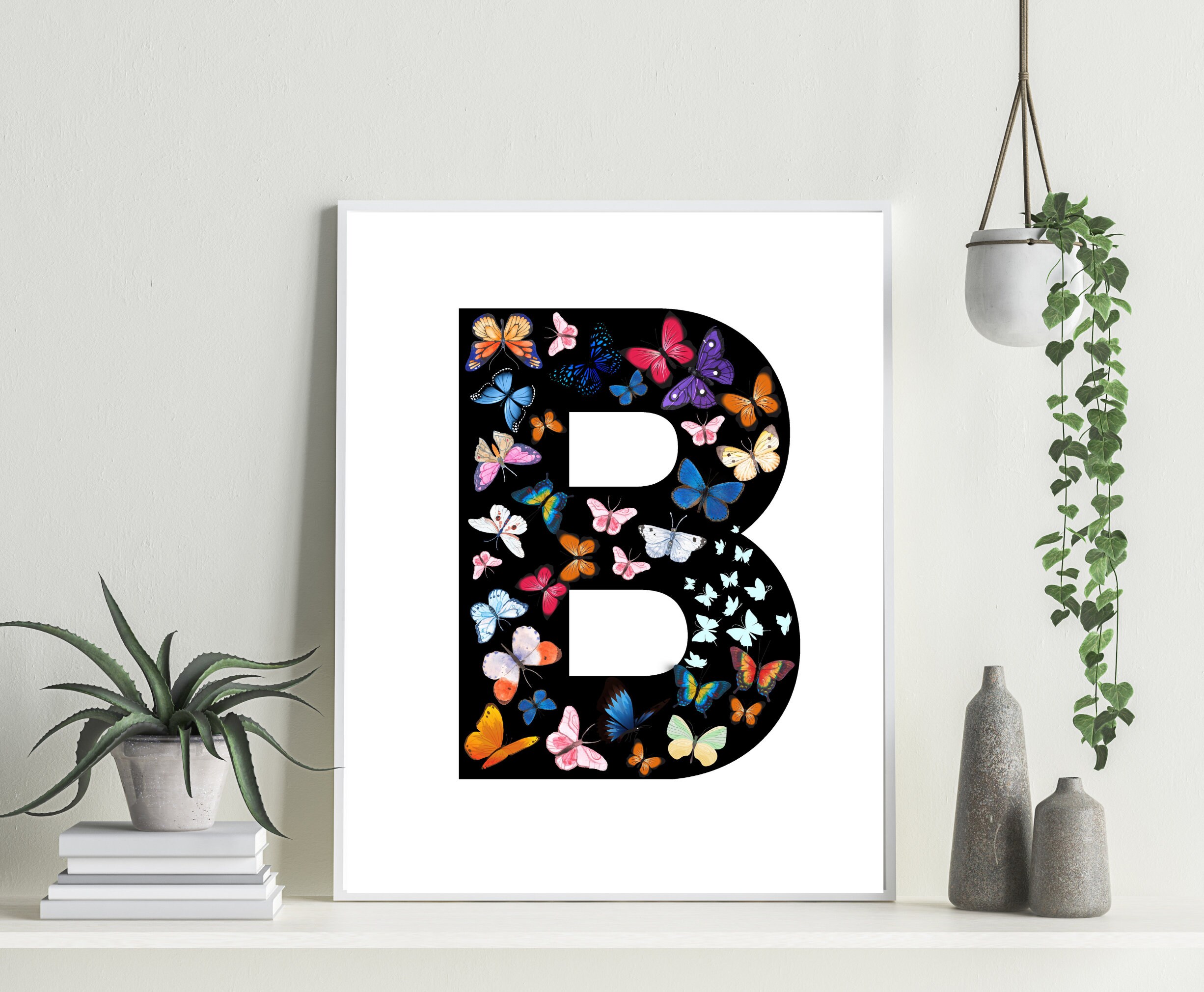 Printable Butterfly Art Butterfly Print Colorful - Etsy