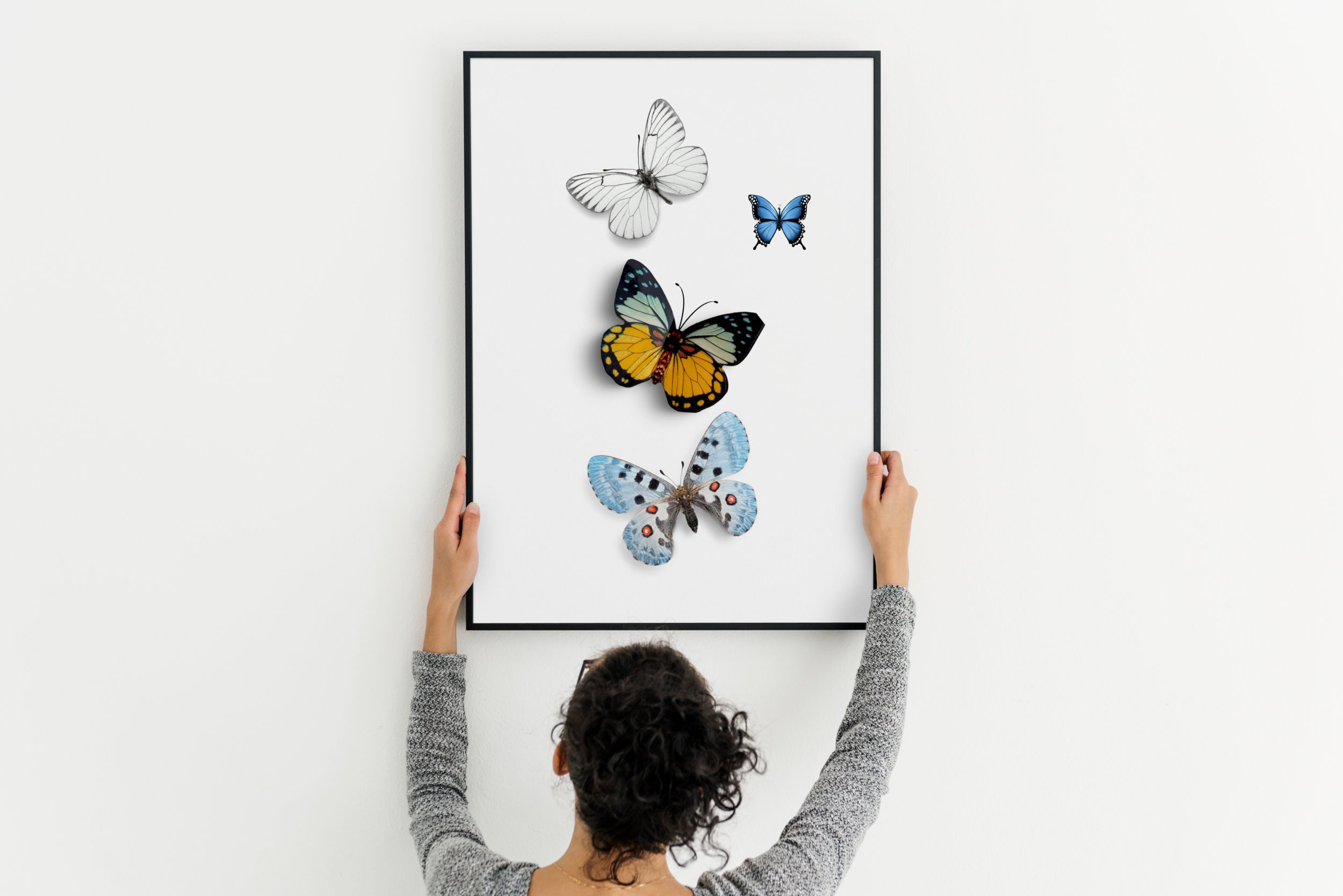 Printable Butterfly Art Butterfly Print Butterfly Wall Art - Etsy