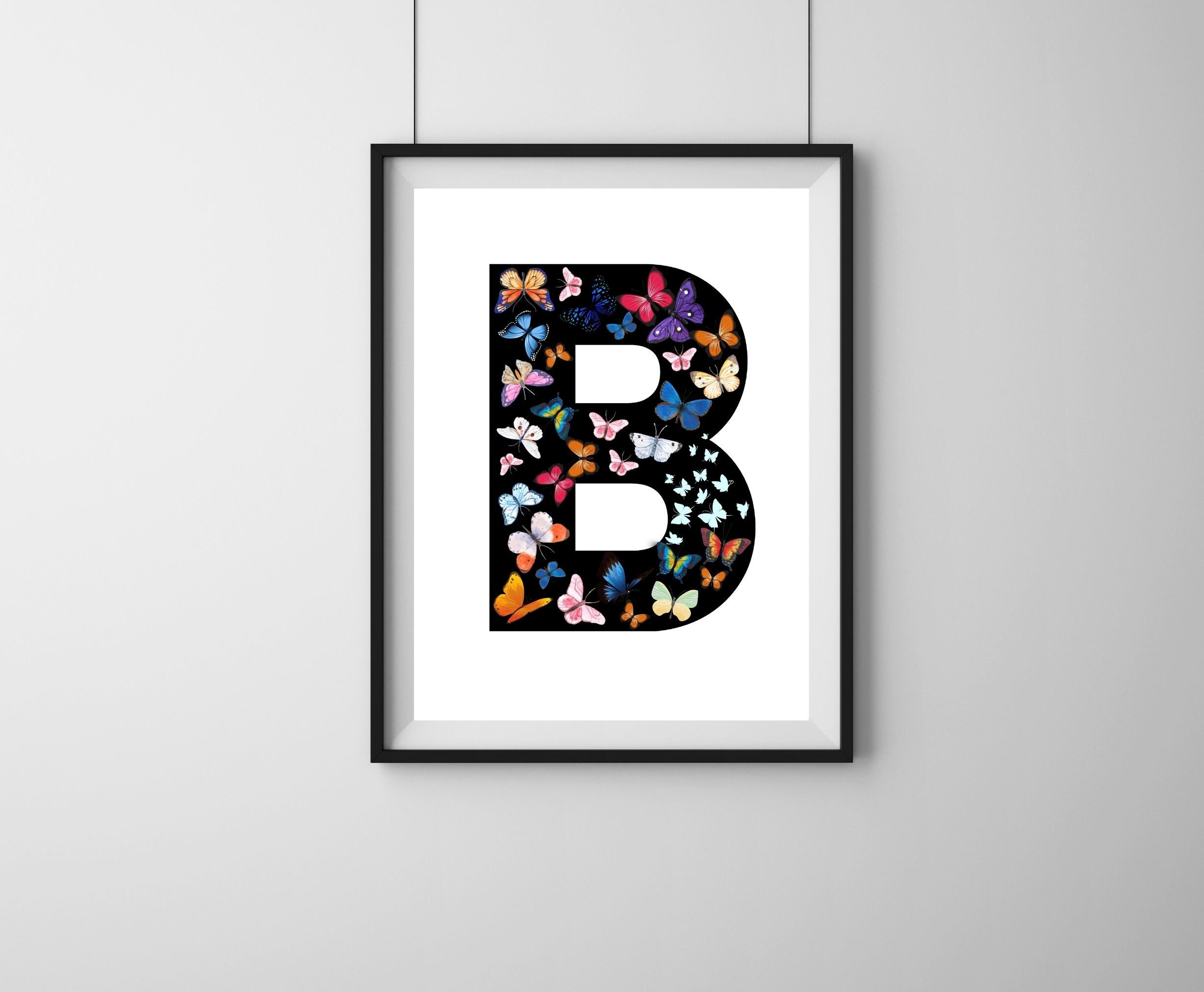 Printable Butterfly Art Butterfly Print Colorful - Etsy