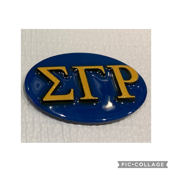 Greek Letter Pin Etsy