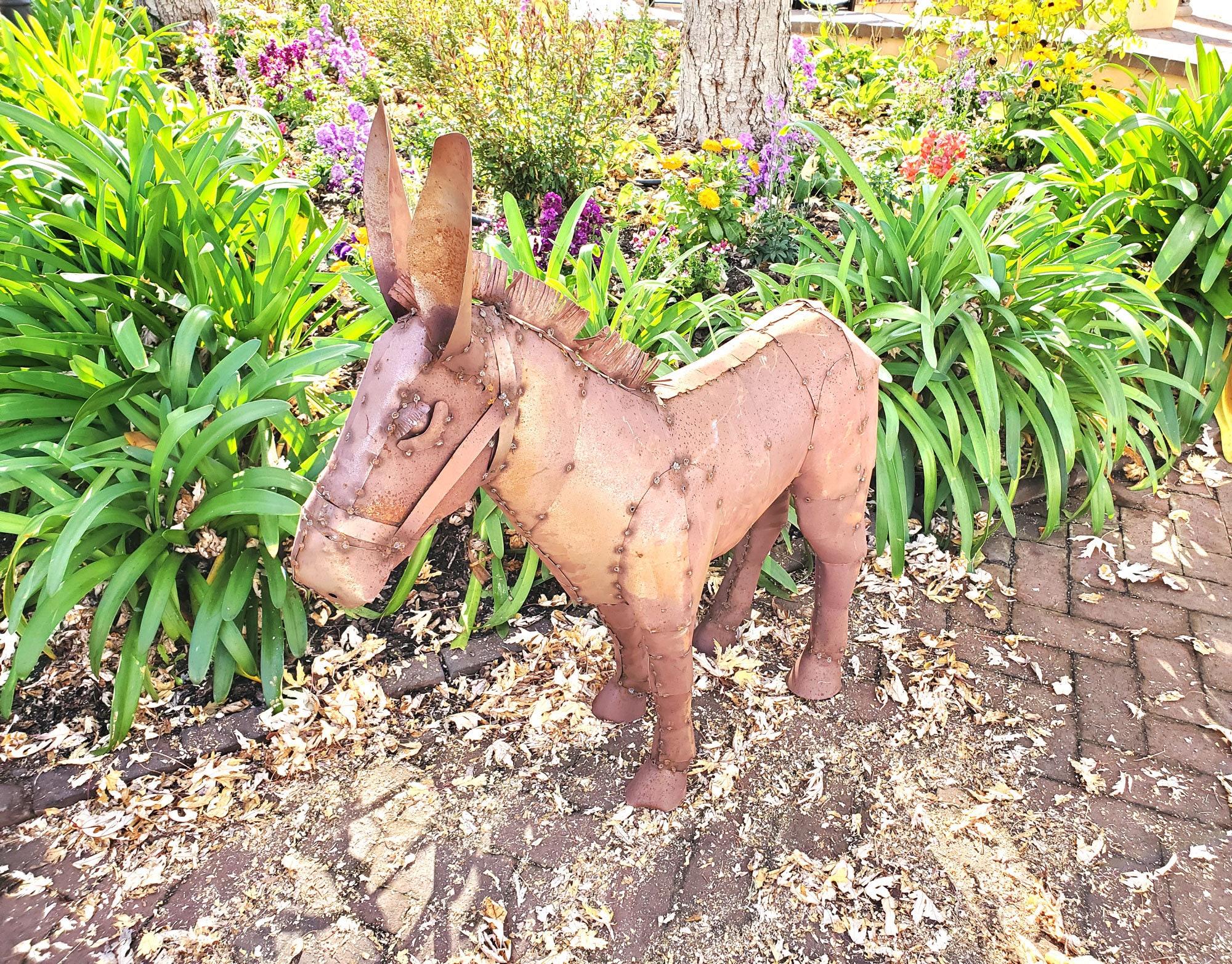 Donkey Garden Decoration 39h X 12w X 36d Etsy