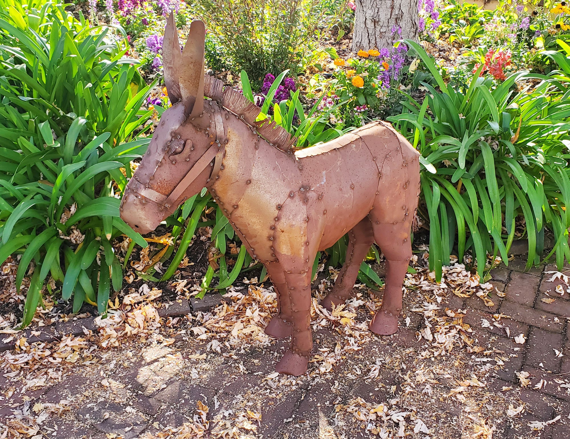 Donkey Garden Decoration 39h X 12w X 36d Etsy