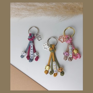 Sleutelhanger hond / gepersonaliseerd / cadeau hond