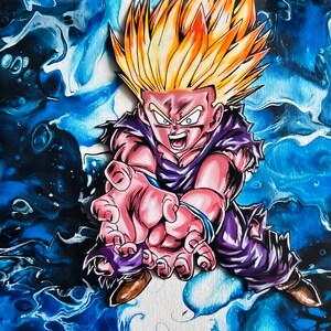 Art print super warrior