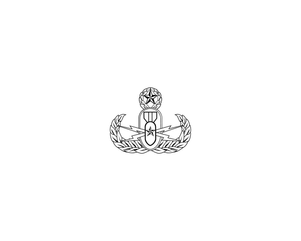 EOD Master Blaster Crab Logo / Emblem SVG File - Etsy Canada
