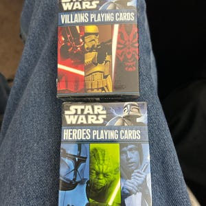 Star Wars playing cards NIB