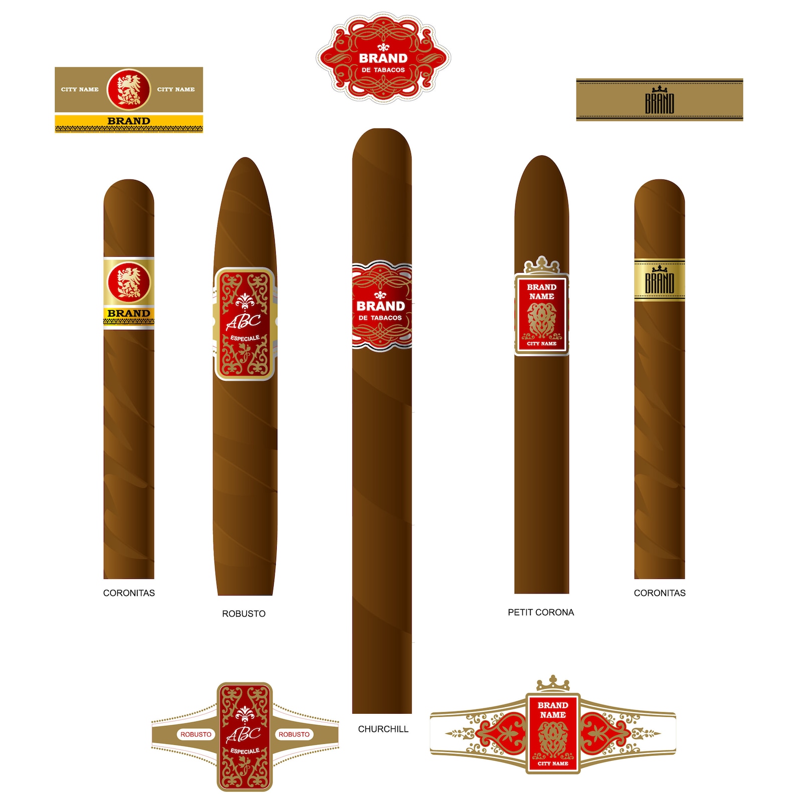 Authentic Premium Printed Cigar Bands Cigar Labels Cigar Etsy Australia