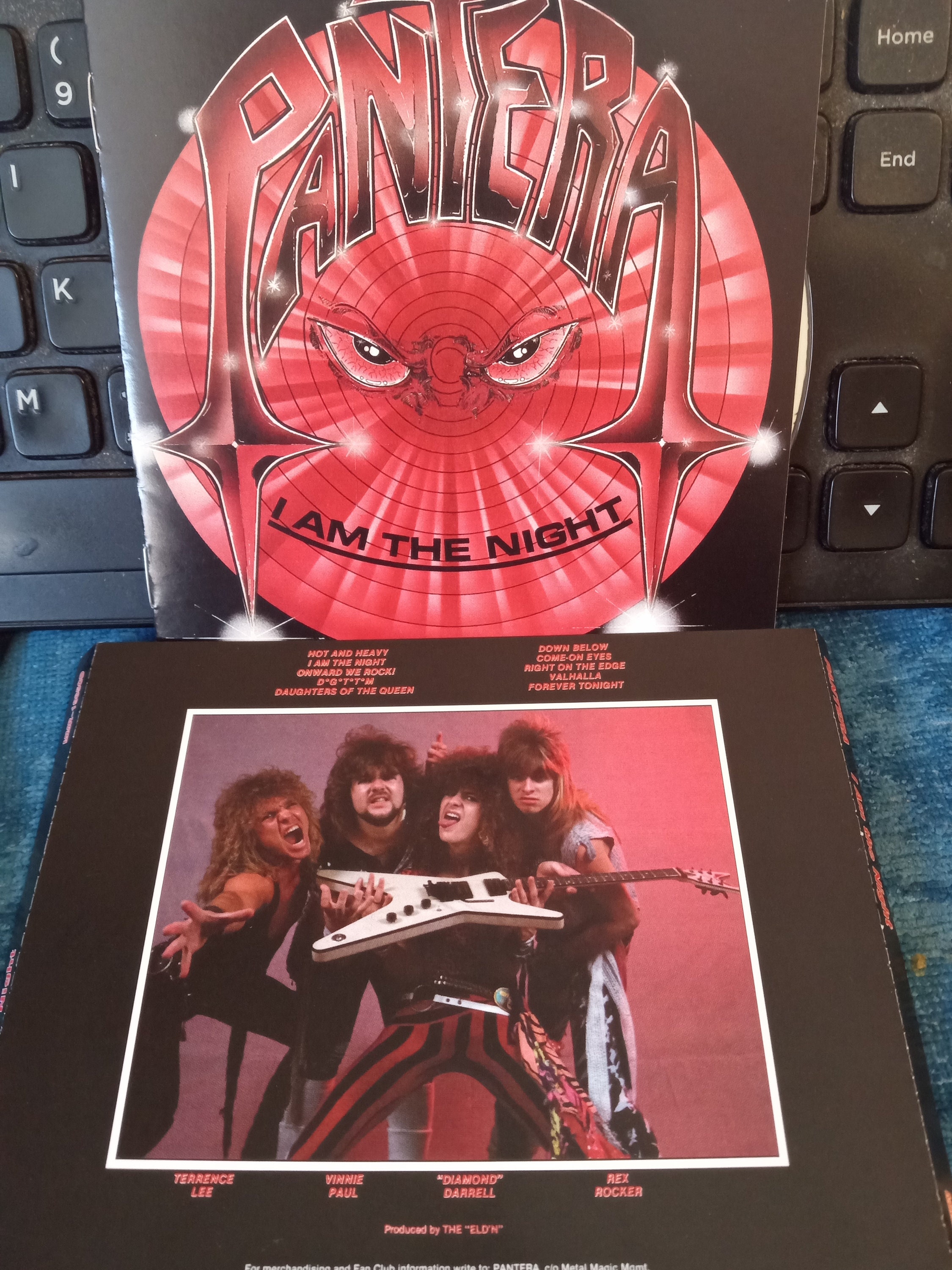 PANTERA CD - I Am the Night - 1985 - Rare Melodic Metal / Hard