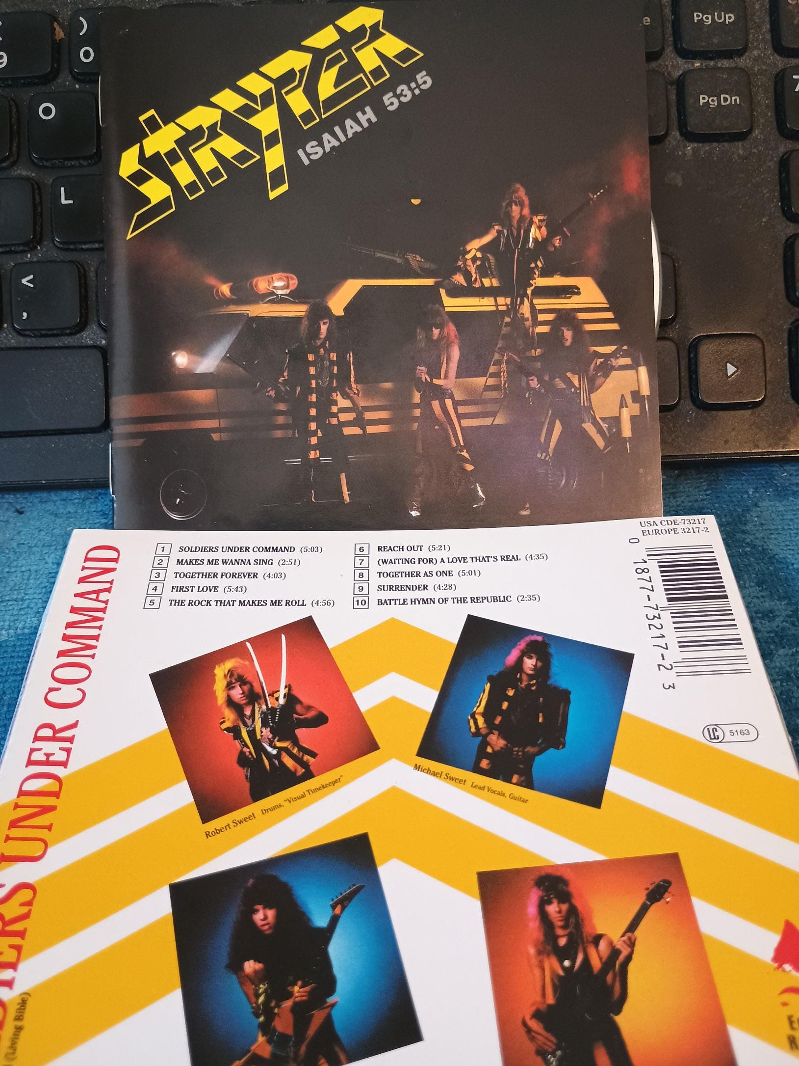 STRYPER CD - Soldiers Under Command - 1985 - Melodic Metal / Hair