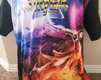 RIOT ライオット 『THUNDERSTEEL』 Tシャツ　M RIOT ライオット 『THUNDERSTEEL』 Tシャツ M