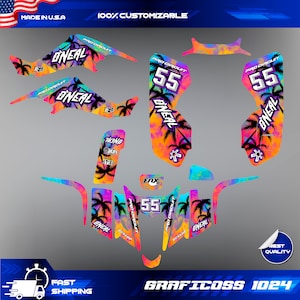 LTZ 400 Suzuki Wrap Graphics Stickers Kit Decals atv quad 2003 2004 2005 2006 2007 2008 KFX 400
