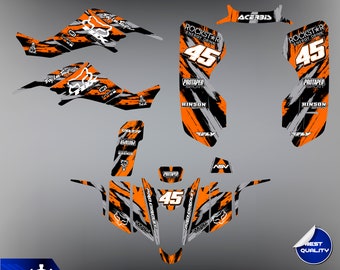 Kawasaki KFX 400 2003-2008 Graphics Kit Ltz 400 Suzuki Wrap