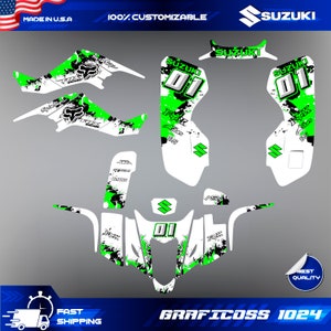 suzuki LTZ 400 wrap graphics stickers kit decals quad 2003 to 2008 ltz400