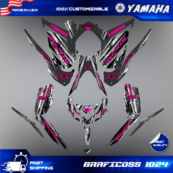 Kit Décalcomanies Yamaha Raptor 700/700R 2013-2023 - Vinyl Haute Brillance - Personnalisation