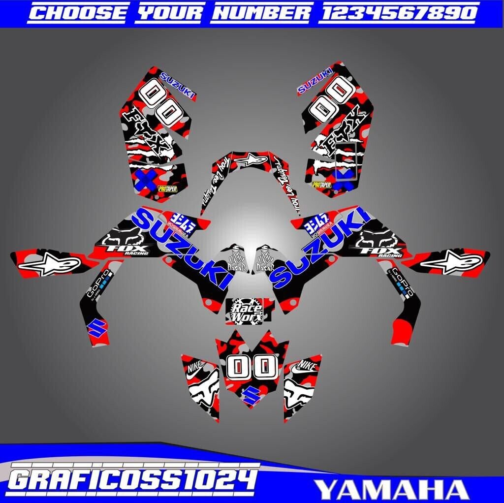 Suzuki LTR 450 ATV Stickers Suzuki LTR 450atv Full Graphics Kit 2006
