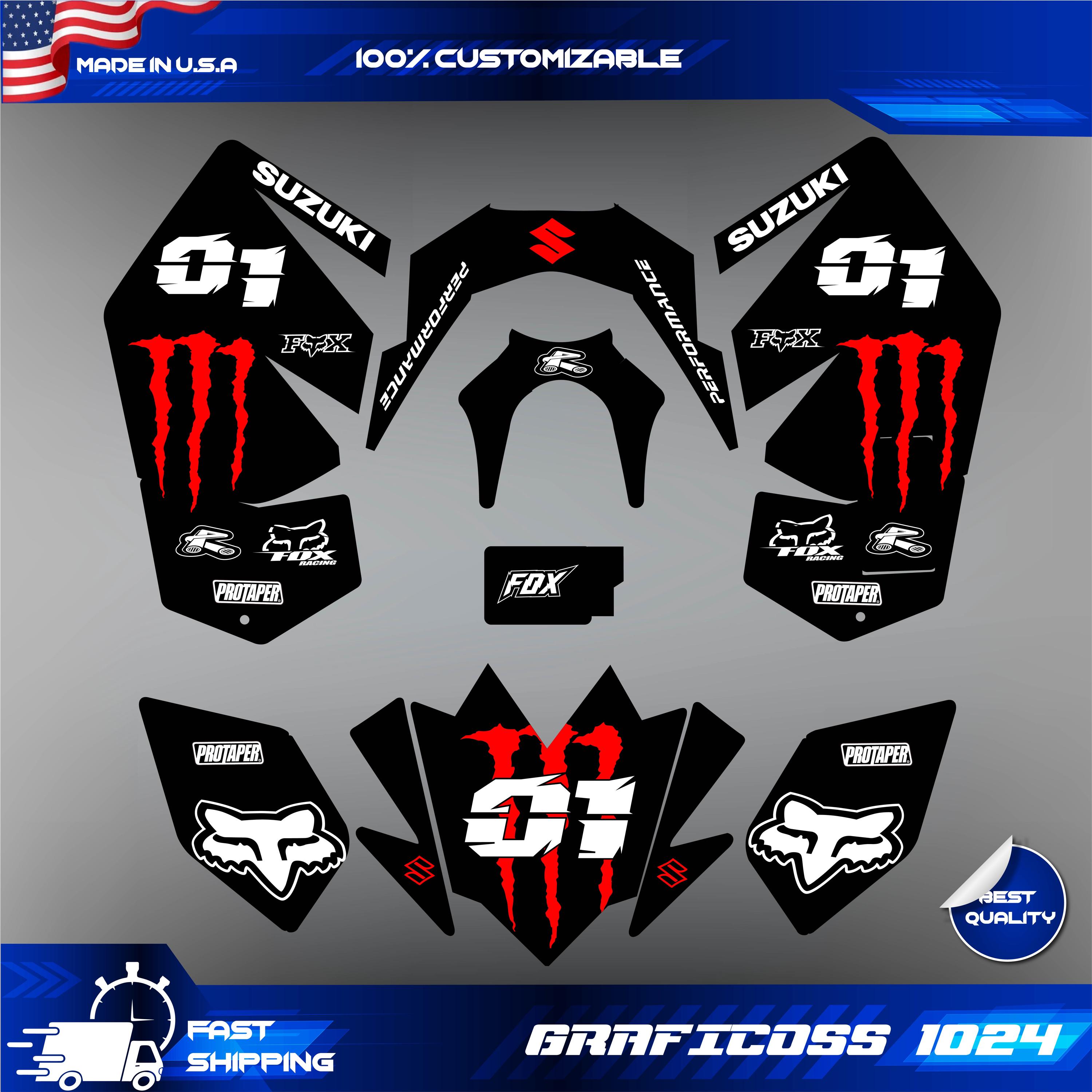 Grafikkit Suzuki LTR 450 - Kit deco moto