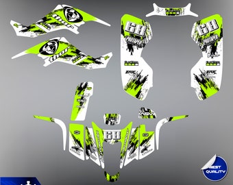 Kawasaki KFX 400 2003-2008 Graphics Kit Ltz 400 Suzuki Wrap Graphics