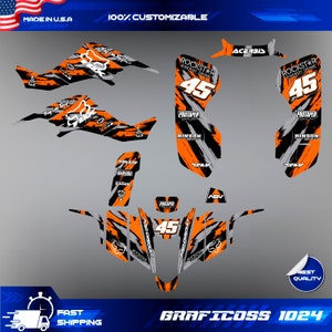 LTZ 400 Suzuki Wrap Graphics Stickers Kit Decals atv quad 2003 2004 2005 2006 2007 2008 KFX 400