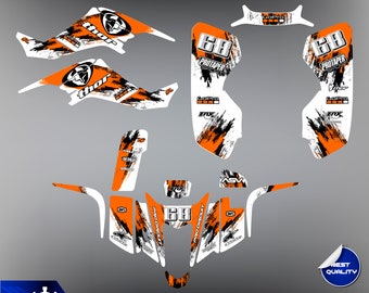 Kawasaki KFX 400 2003-2008 Graphics Kit Ltz 400 Suzuki Wrap