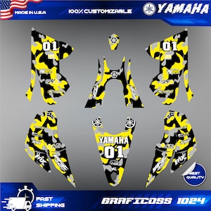 Graphics Kit for YAMAHA YFZ 450R 2014-2024 2025 Fits Yamaha YFZ450R
